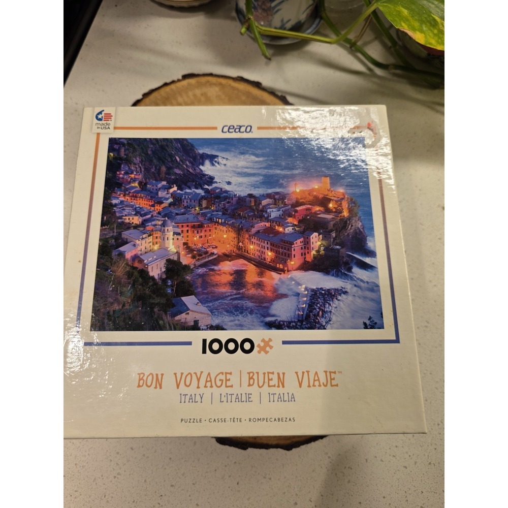 Ceaco 1000 Piece Bon Voyage Italy Jigsaw Puzzle, All Pieces Included